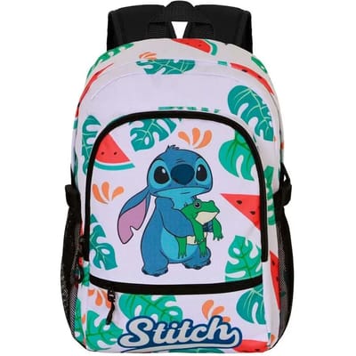 Karactermania - Disney - Lilo en Stitch Kikker - Fight FAN 2.2 Rugzak - Handbagage Backpack met trolley bevestiging - Rugtas - Paars