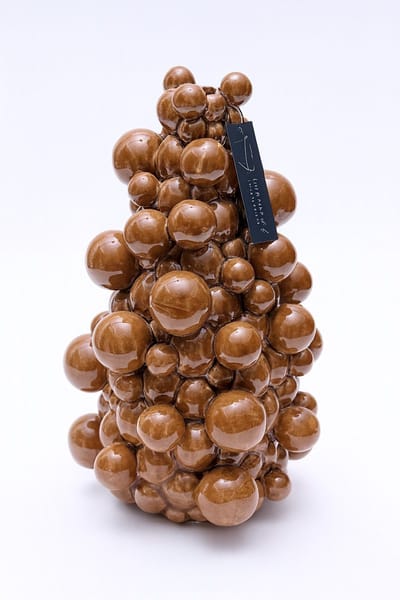 Vaas - Villa Pottery - Woondecoratie - Keramiek - Decoratie - Blub & Blub 1_1 Brown Dip
