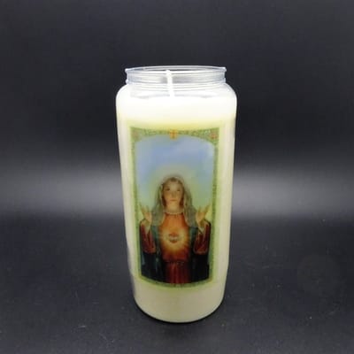 Noveenkaars Heilige Vrouw 010 - 6 dagen brander (5 stuks)