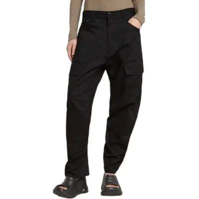 G-Star Cargo 3d Boyfriend Black Maat: W24 | Cargobroeken Outlet | Dames | Zwart