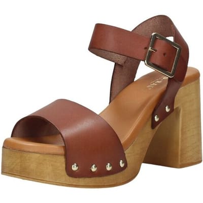 Red Rag - Sandalen Hak Cognac 40