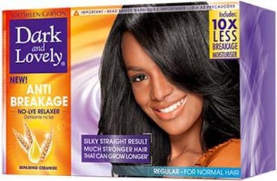 Dark & Lovely Anti-Breakage Hair Relaxer Kit Regular