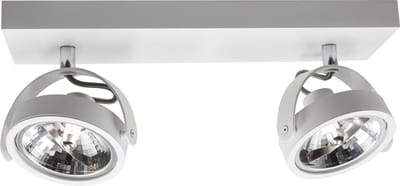 Artdelight - Spot Wajer 2 lichts L 40 cm wit