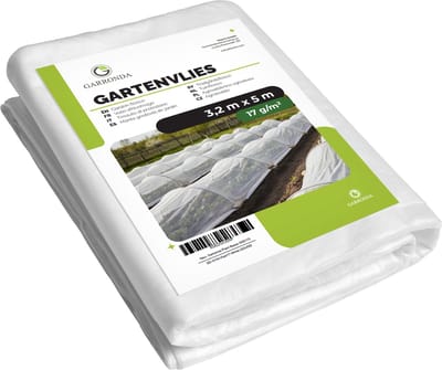 Garronda Tuinvlies 17 g/m² Wit 3,2 x 5 m – Ademend, UV-bestendig GD-SYN-Vlies17