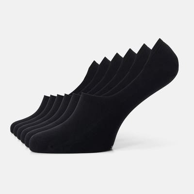 Loafer Sokken zwart - Footies Dames - Footies Heren - Onzichtbare Sokken - Invisible Sokken - Kousenvoetjes - Maat 35-38