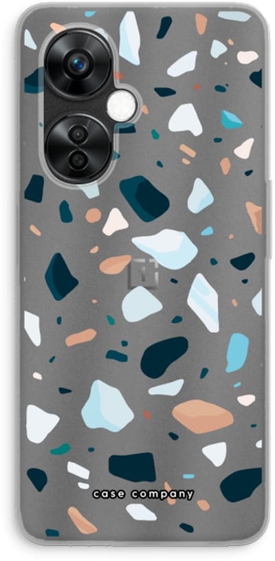 Case Company® - Hoesje geschikt voor OnePlus Nord CE 3 Lite hoesje - Terrazzo N°13 - Soft Cover Telefoonhoesje - Bescherming aan alle Kanten en Schermrand