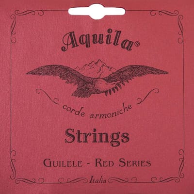 Aquila AQ-153C Red Series Guitalele Snarenset – 17 Schaal, E-Stemming