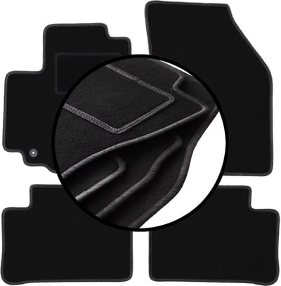 Complete set veloursmatten voor: Suzuki Splash hatchback (2008-2014)