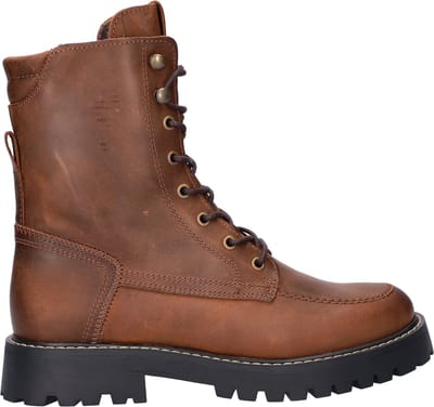 Nelson dames veterboot - Bruin - Maat 38