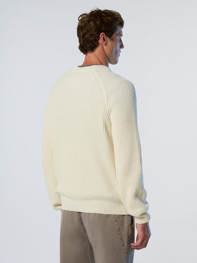 North Sails Trui Visser rib met ronde hals