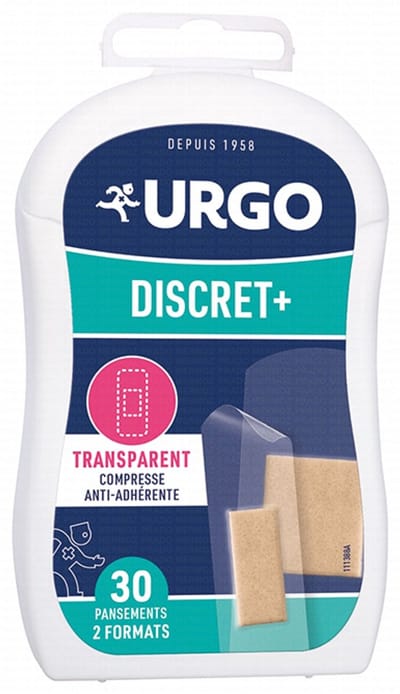 Urgo Discret + 2 Formaten 30 Pleisters
