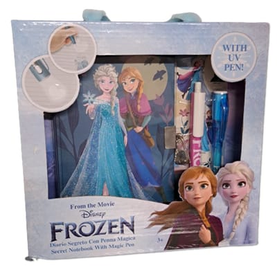 Frozen geheim notitieboek - Inclusief UV pen - Met slotje