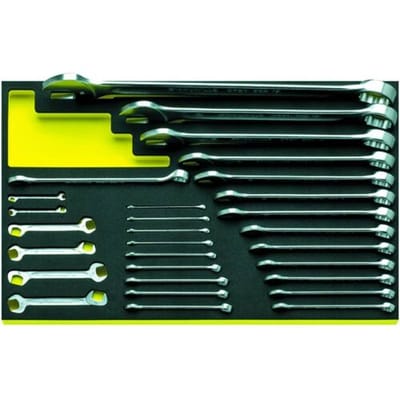 Stahlwille 96830193 TCS 12+13+14/29 Ring-steeksleutelset Sleutelbreedte (metrisch) 8 - 19 mm