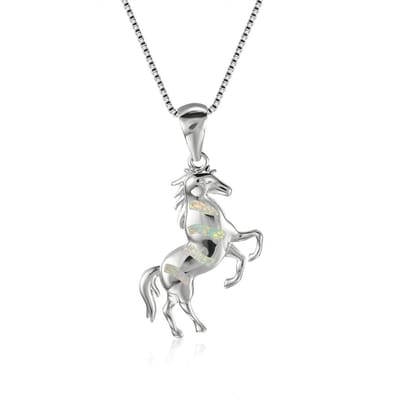 Hot Selling Modieuze Pony Ketting met Vrouwelijk Temperament Veelzijdige Ketting Sleutelbeenketting white