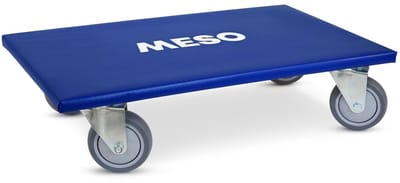 MESO Meubelroller Ongeremd - TPR wiel - 600x350mm - Max 270kg - Streepvrij - Meubelhondje - Verhuistrolley - Transportdolly