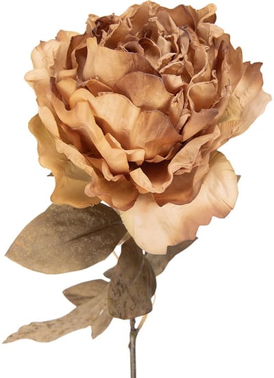 Clayre & Eef Kunstbloem 70 cm Beige Kunststof