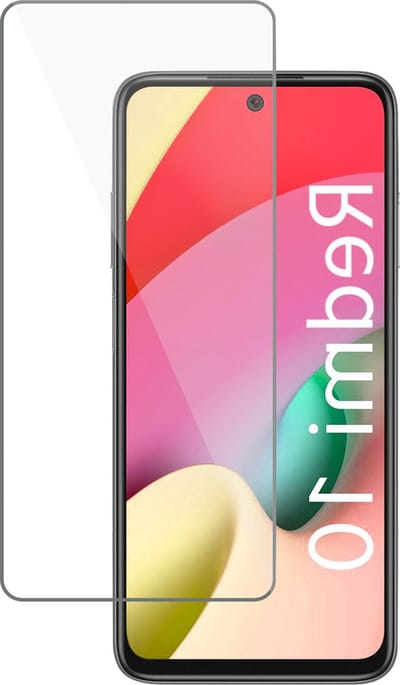 Glas Screenprotector geschikt voor Xiaomi Redmi 10 - Beschermglas Screen Protector - 1x