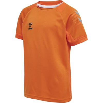 Hummel kindersportshirt Hmllead S/S poly jersey kids 207394