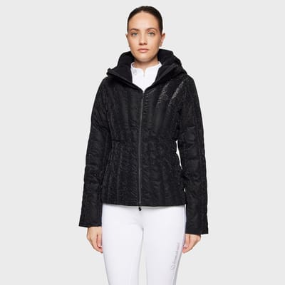 Samshield Courchevel-Ice Print Puffer Jas - Zwart, L
