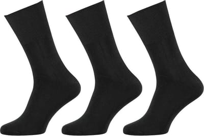 Apollo - 6-Pack - Modal Diabetessokken - Losse Boord - Niet Knellend - Heren / Dames - grijs - 35-38 - 121460000