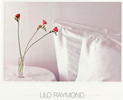 Poster - Bed with Flowers - Lilo Raymond - Kleur - Fotografie - Jaren 80