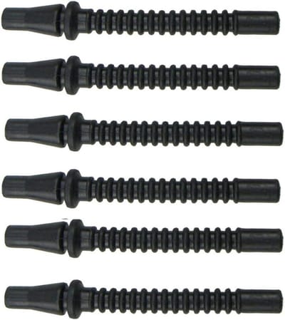Impulsleiding Set - Slangonderdeel - Kettingzaag Onderhoud - Vervangt OEM deel - 6 Stuks - Zwart