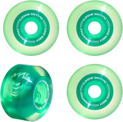 Skateboard Wielen - Wielenset Skateboard - Skaten - Zacht Snel Riopervlak - 53MM - Groen