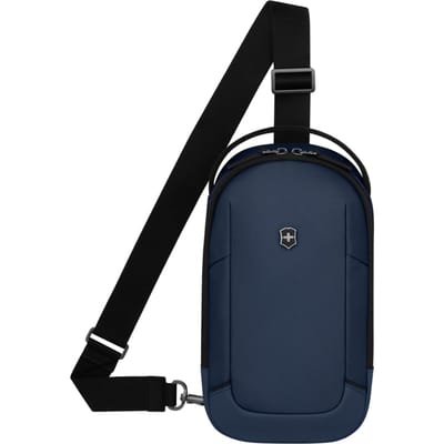 Altmont Moderne Sling Bag met Oortelefoon Geluid Schouder Schouder 4L Antibacterieel voor Zakelijk Marineblauw 653541 [Victorinox] Zak, Tas, Riem, Compartiment,