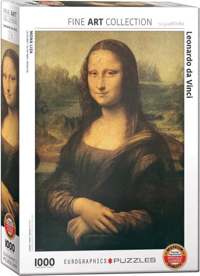 1000-delige Puzzel van de Mona Lisa - Klassiek Kunstwerk