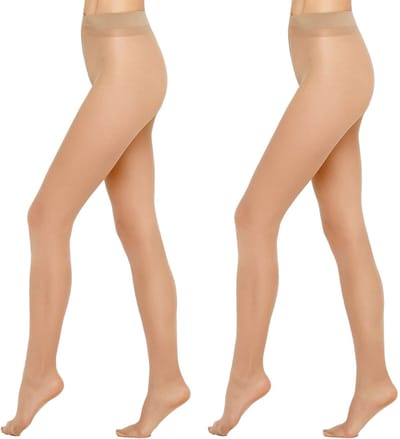 Giulia - Infinity klassieke 40den (Multipack) panty - Naturel - S