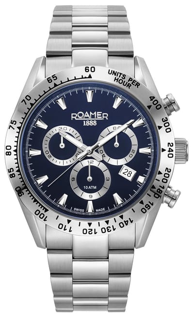Roamer Monza 100 Chrono 850837-41-45-20 mannen horloge