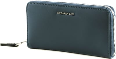 MANDARINA DUCK Portemonnee Hunter Zip Around Wallet Atlantic Sea Blauw