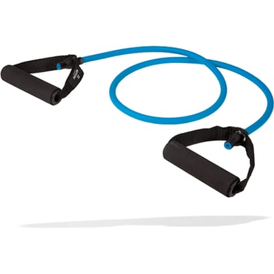 Matchu Sports - Fitness Elastiek - Heavy -Elastiek - Met Handvatten - Blauw