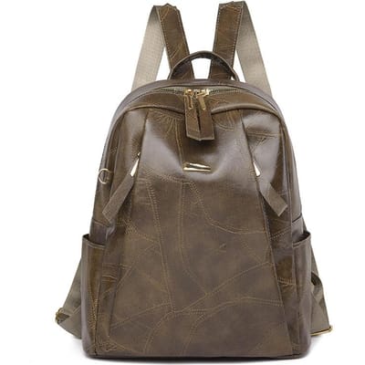 Dames Nieuwe Stijl Dames Rugzak Casual Retro Grote Capaciteit Outdoor Woon-werkverkeer Reisrugzak Dames Tas