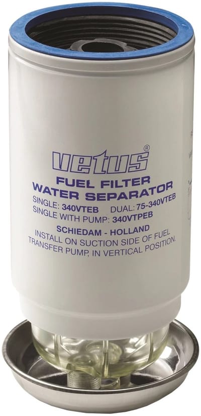 VETUS VT34EB Brandstoffilterelement - 10 Micron, Max. 380 l/h | VT34EB