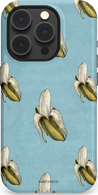 Casetastic Hoesje Geschikt voor Apple iPhone 15 Pro Magsafe - Stijlvolle Beschermende Duo-layer Case - Vintage Fruit Design