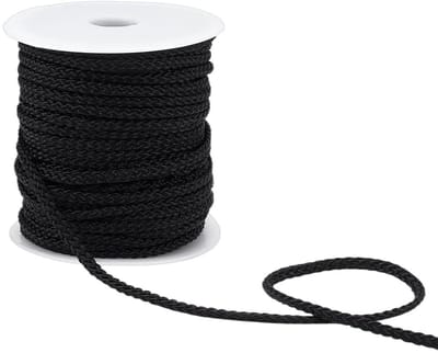 Dailygoods- Liftcord 30 Meter - Gevlochten Touw - 8-laags Polypropyleen - Gordijn Koorden - Reparatie Gordijnen - Lichtgewicht en Duurzaam - Gordijnkoord