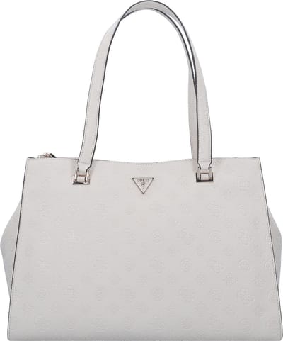 GUESS Shopper Schoudertas met laptopvak Cresidia Fashion Travel Tote Bone Crème