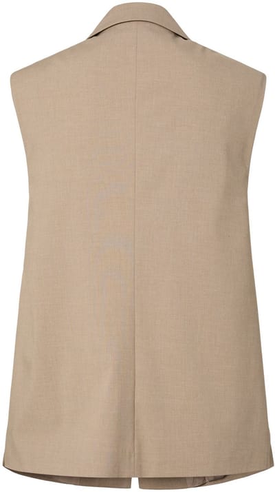 Pieces Gilet PCROSA SPLIT