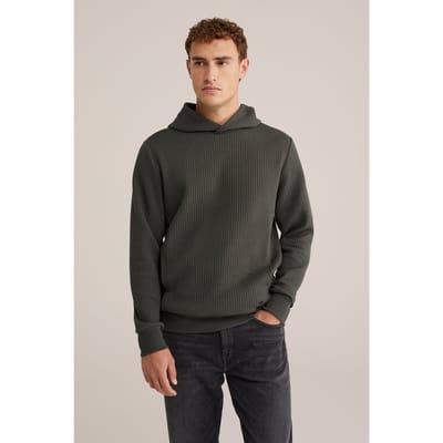 WE Fashion Sweater Dark Green Taglia: XS | Felpe con cappuccio Outlet | Uomo | Verde