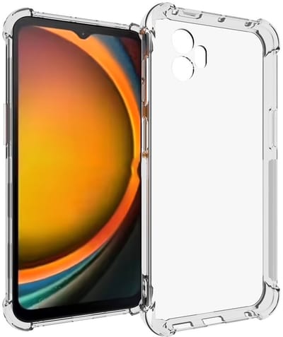 Coverup Hoesje - Geschikt voor Samsung Galaxy Xcover 7 Pro Hoesje - Coverup TPU Back Cover met AirBag Corners - Transparant
