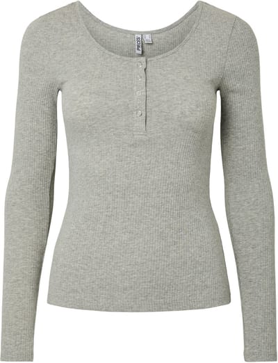 Pieces Top met lange mouwen PCKITTE