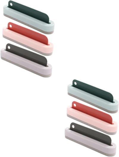 Ruitenwissers Sets - Glas Reiniger - Streeploos Schoonmaken - Lichtgewicht Ergonomisch - 2 Sets 6 Stuks - Diverse Kleuren