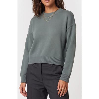Calvin Klein Long Sleeve Crew Neck Top Autumn Green Taglia: XS | Maglioni a maglia Outlet | Donna | Verde