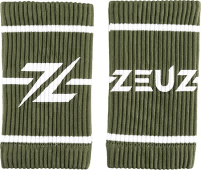 ZEUZ 2 Stuks Zweetbanden voor Pols – Polsband – Zweet Wrist Wraps – Unisex Volwassenen - Legergroen