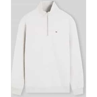 regular fit sweatshirt van katoenmix