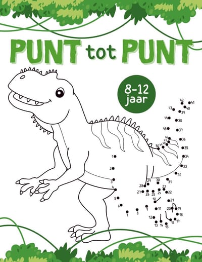 Creatief Tekenboek - Punt Tot Punt - Kinderen Leren Tekenen - 3 Moeilijkheidsgraden - 120 Pagina's