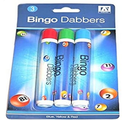 Bingo Dabber Pen Set van 3 - Rood