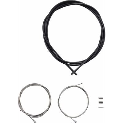 Stalen remkabelset met ommanteling en kabeleinden Shimano SUS/SLR