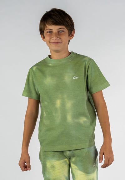 SEA'SONS - Kleurveranderend - T-shirt - Green-Mint - 176
